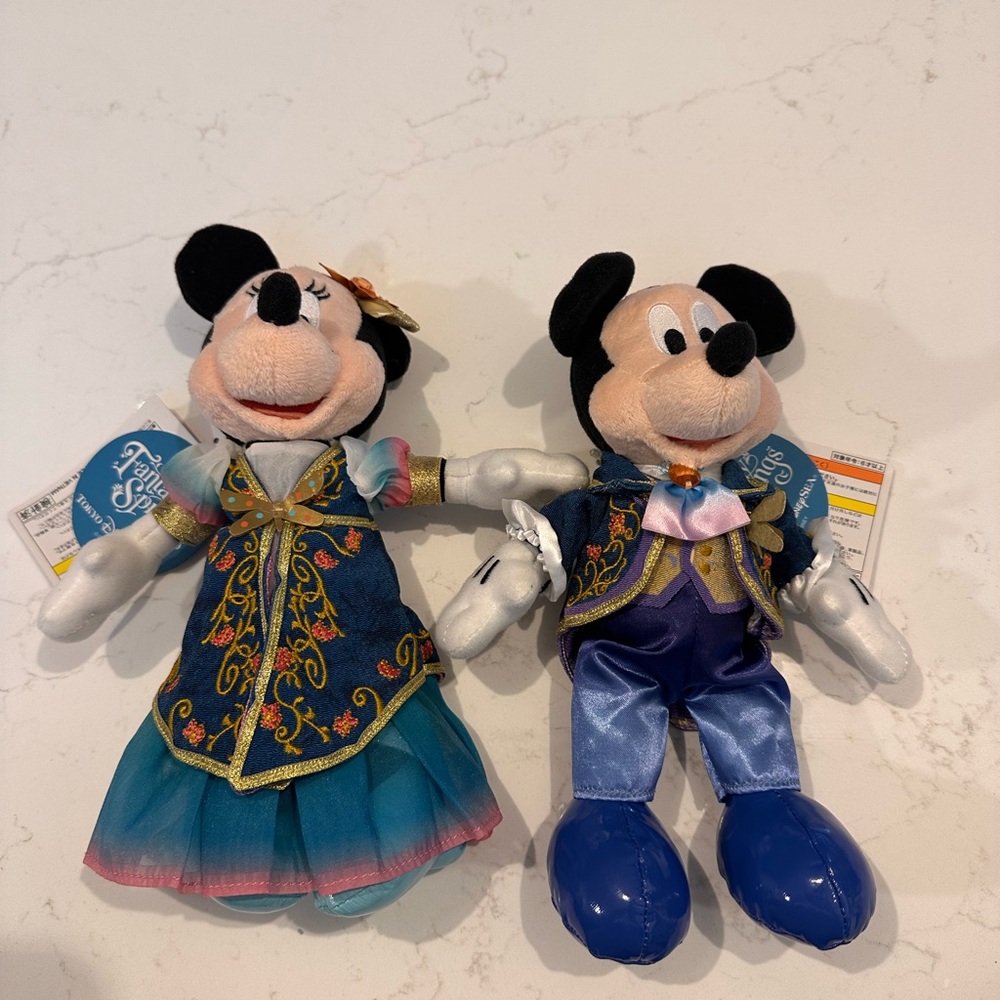 Disney Fantasy Springs Plush with Blue and Black Outfit